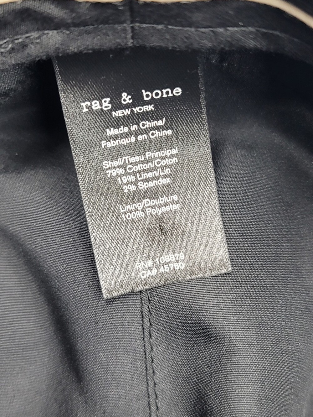 Womans Rag & Bone New York Denim Style Blue Bucket Hat - Picture 4 of 6